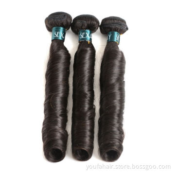 Wholesale Vendor 10A Remy Human Hair Weave Cuticle Aligned Bouncy Curl Virgin Hair Bundle Egg Curly Extensions In Bulk